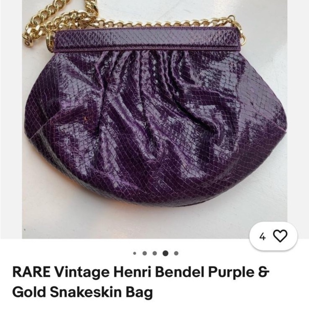 Henri Bendel Bag Vintage